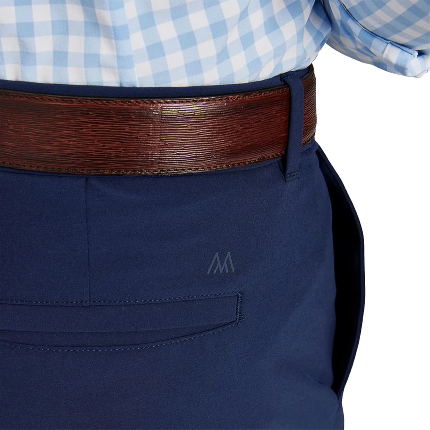 Mizzen Main Men's Helmsman Chino Pant, Athletic Tapered Fit, Wrinkle-Resistant, Moisture Wicking, Four-Way Stretch