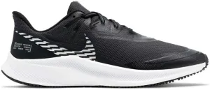 Nike Quest 3 Shield Mens Running Trainers CQ8894 Sneakers Shoes (UK 8 US 9 EU 42.5, Black Metallic Silver 001)