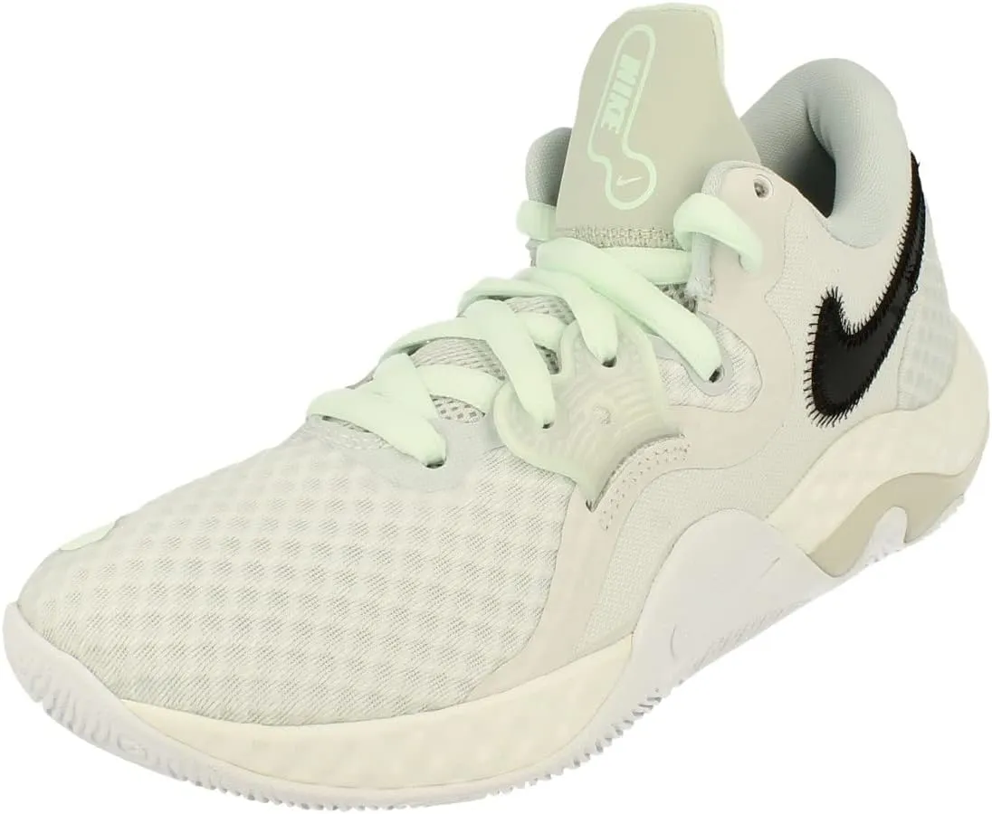 Nike Renew Elevate II Mens Basketball Trainers CW3406 Sneakers Shoes (UK 6 US 7 EU 40, Photon dust Black Summit Whtie 007)