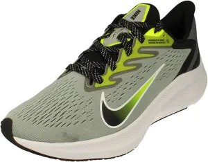 Nike Zoom Winflo 7 Mens Running Trainers CJ0291 Sneakers Shoes (UK 10 US 11 EU 45, Light Smoke Grey Black Volt White 002)