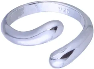 NOLITOY Unique Ring Water Drop Style Adjustable Open-end Jewelry Perfect for Daily Wear Special Events