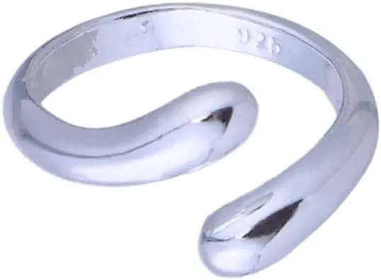 NOLITOY Unique Ring Water Drop Style Adjustable Open-end Jewelry Perfect for Daily Wear Special Events