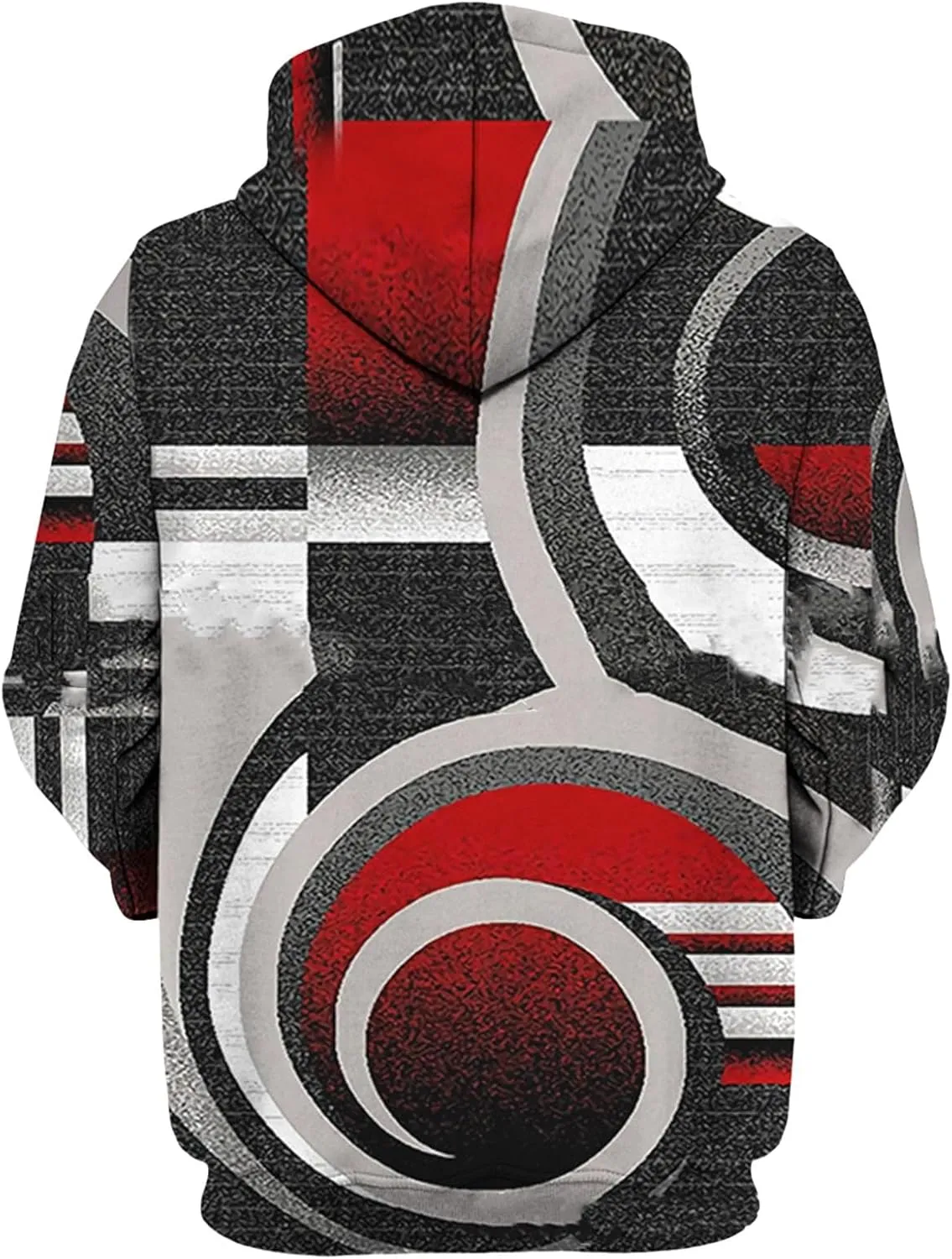 Novelty Hoodies for Men 3D Printed Graphics Oversized Hoodie Sweatshirt Long Sleeve Drawstring Pullover Halloween,S-6XL