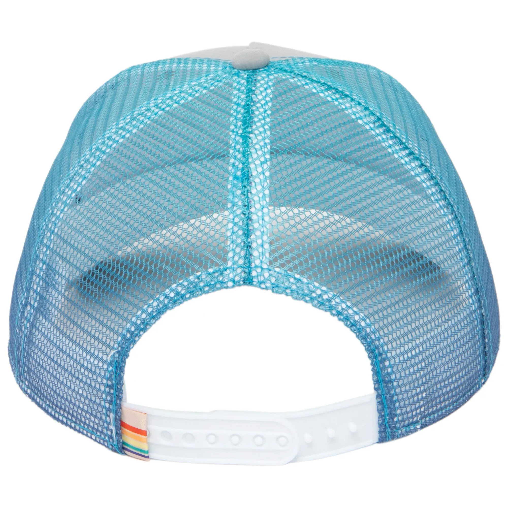 Ocean Pacific - 5 Panel Trucker Hat with Blue Mesh