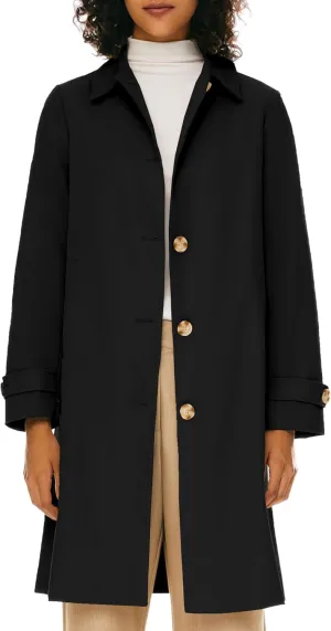 Orolay Women's Single Breasted Trench Coat Mid Long Classic Lapel Windproof Slim Outerwear Coats