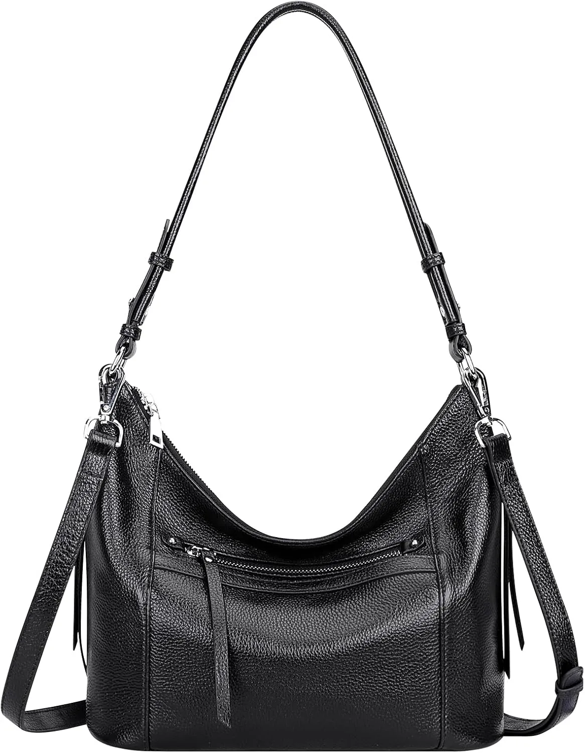 Over Earth Genuine leather Hobo Purse Shoulder Bags for Women Crossbody Handbags