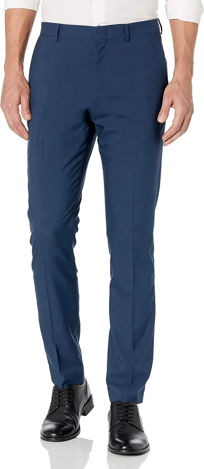 Perry Ellis mens Very Slim Fit Solid Tech Portfolio Dress Pants