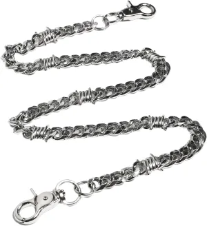 PINKPIN Biker Wallet Chain, Heavy Duty Pocket Chain with Round Clasp, Men Chains for Jeans, Pants Clothing Accessories