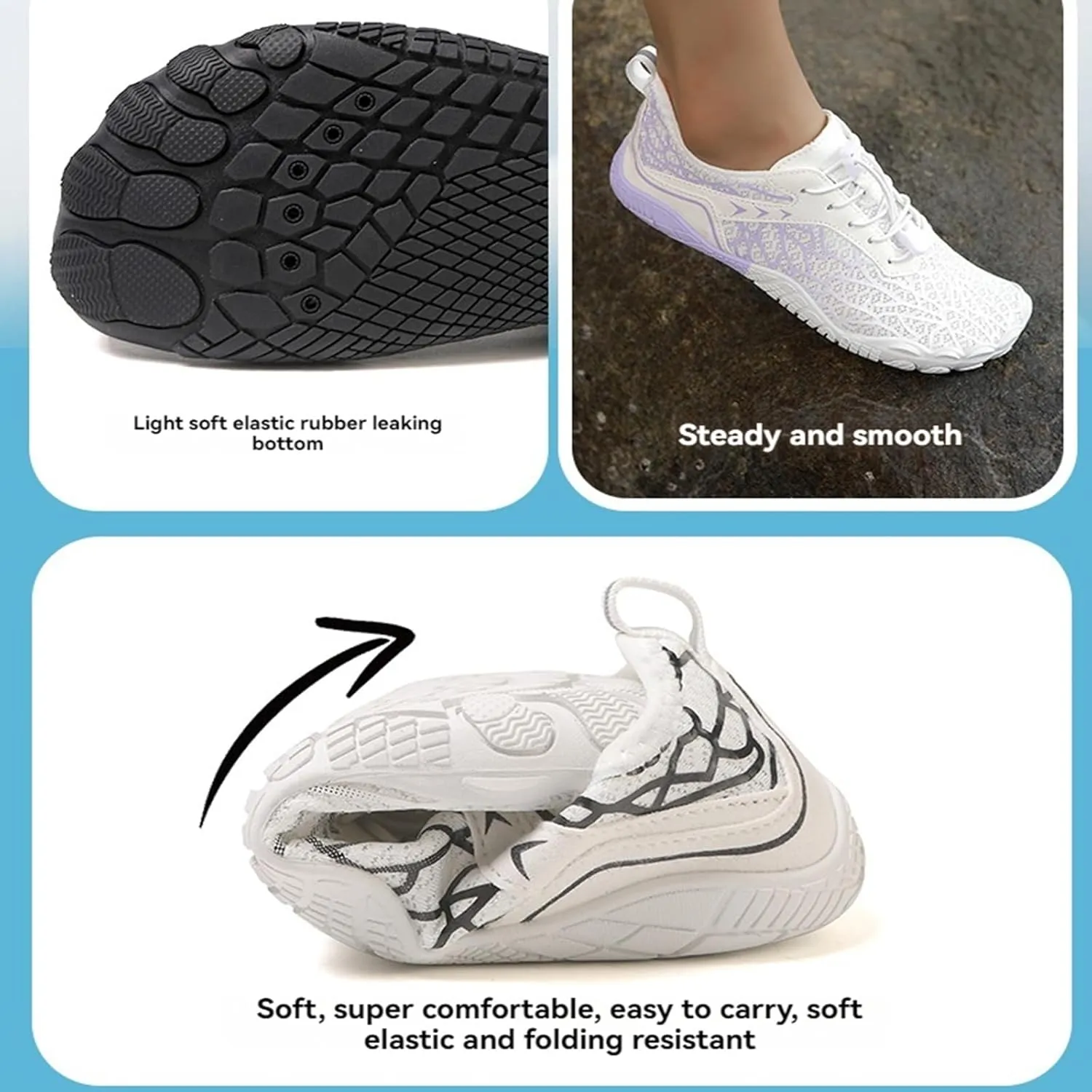 Pro Hike Barefoot Shoes for Women Footwear Barefoot Shoes with Wide Toe Box, Healthy & Non-Slip Breathable Beach Shoes Men Surf Hiking Walking Shoes Unisex