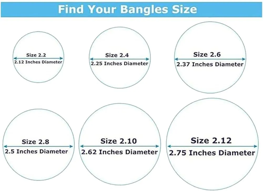 Raindrop Glass Bangles Set For Women & Girls | Trendy Transparent Crystal Glass Bangles |
