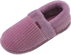 SBGMoSJ Bedroom Slippers for Women Memory Foam House Slippers Winter Plush House Slippers Slippers for Men Memory Foam Anti Sweat Christmas Village Accessories Gifts for Him 2023