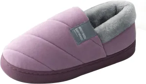 SBGMoSJ House Slippers for Elderly Women Non Slip Bedroom Slippers Ballerina House Slippers White Fluffy Slippers Closed Toe Christmas Village Accessories Gifts for Her 2023