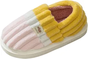 SBGMoSJ Kawaii Fuzzy Cute Cow Slippers for Women Winter Comfy Slippers Cute House Slippers for Women Hotel Slippers for Women Christmas Window Clings Gifts for Men 2023