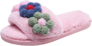 SBGMoSJ Kawaii Fuzzy Cute Cow Slippers for Women Winter Men's Moccasin Slippers Mens Winter Slippers Indoor/Outdoor Fluffy Slippers for Men Indoor Men Christmas Gifts Gifts for Men 2023