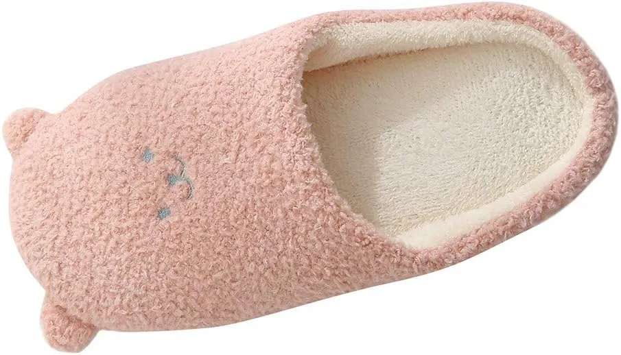 SBGMoSJ Women Slippers Indoor Outdoor Summer House Slippers Slippers for Women Booties Indoor Big Fuzzy Slippers Women Christmas Bathroom Decor Gifts for Men 2023