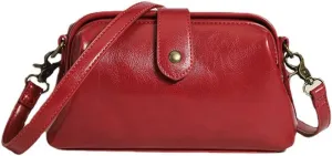 Shoulder Bags for Women PU Leather Satchel Crossbody Bag Magnetic Buckle Cute Purses and Handbags
