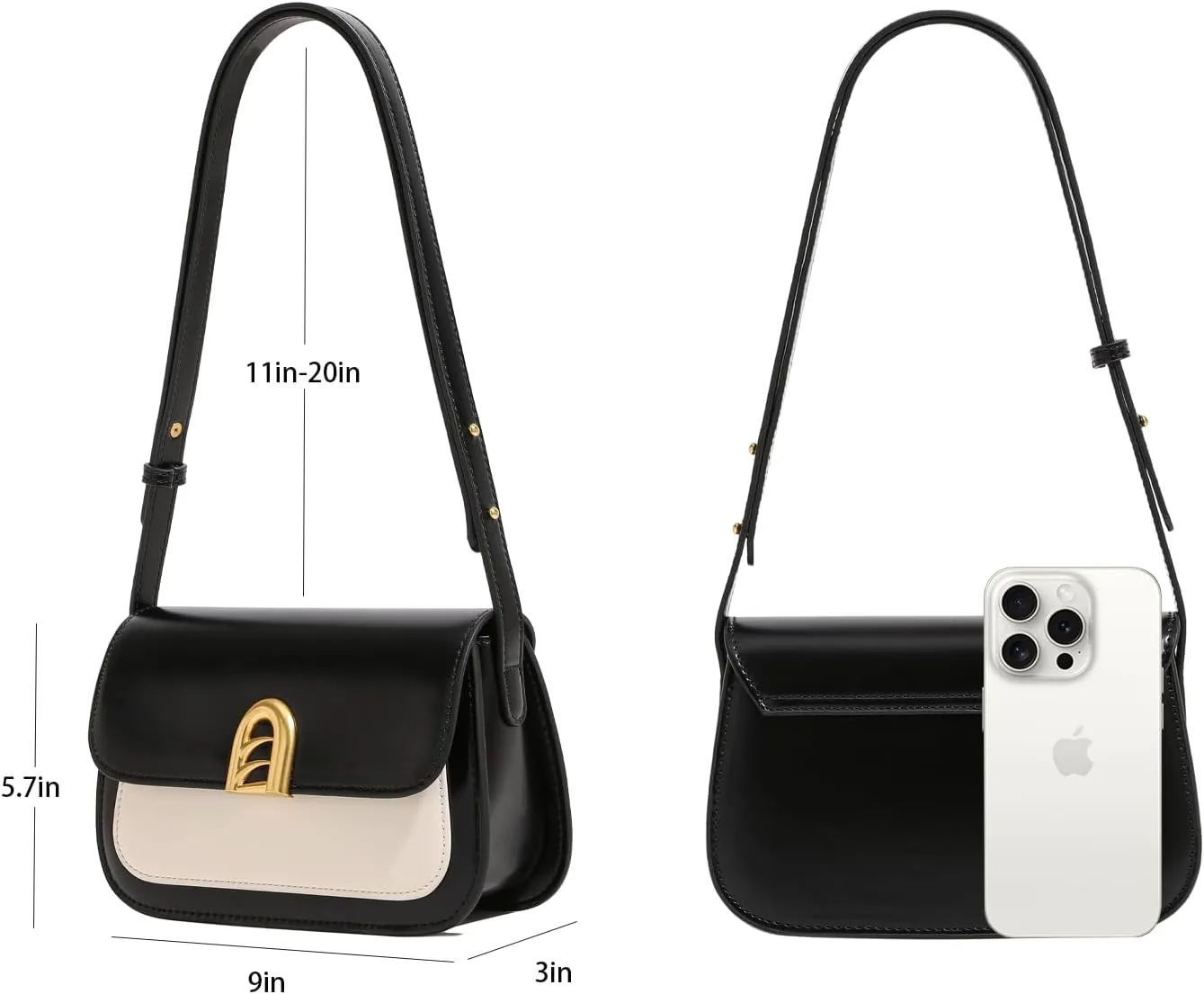 Shoulder Bags for Women Y2k Trendy Purse and Handbags Small Crossbody Bag Leather Hobo Handbag