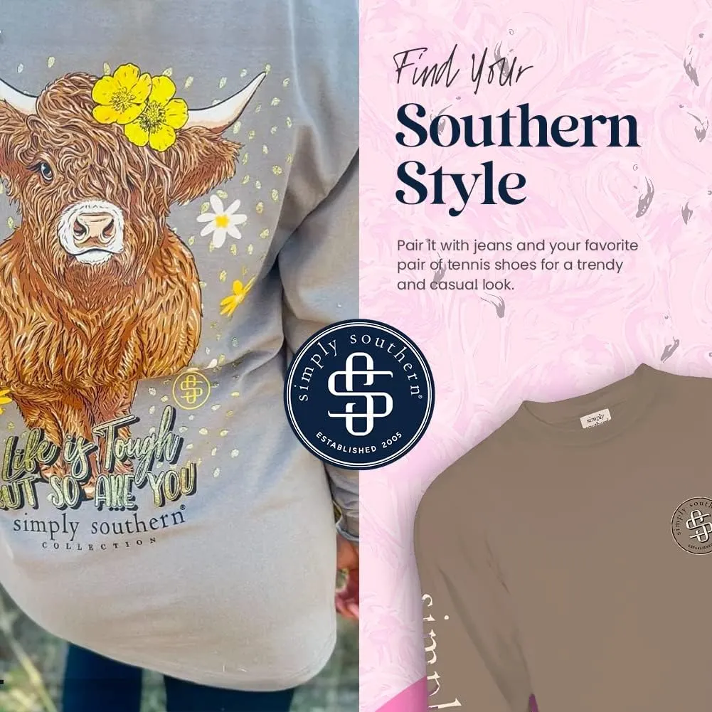 Simply Southern Relaxed Fit Women's Long Sleeve T-Shirt