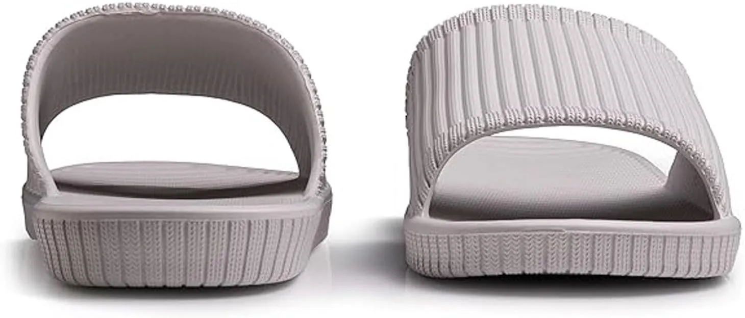 Slides for Men Shower Shoes Women Mens Shower Shoes Womens Slides Lightweight Bathroom Soft Sole Slippers