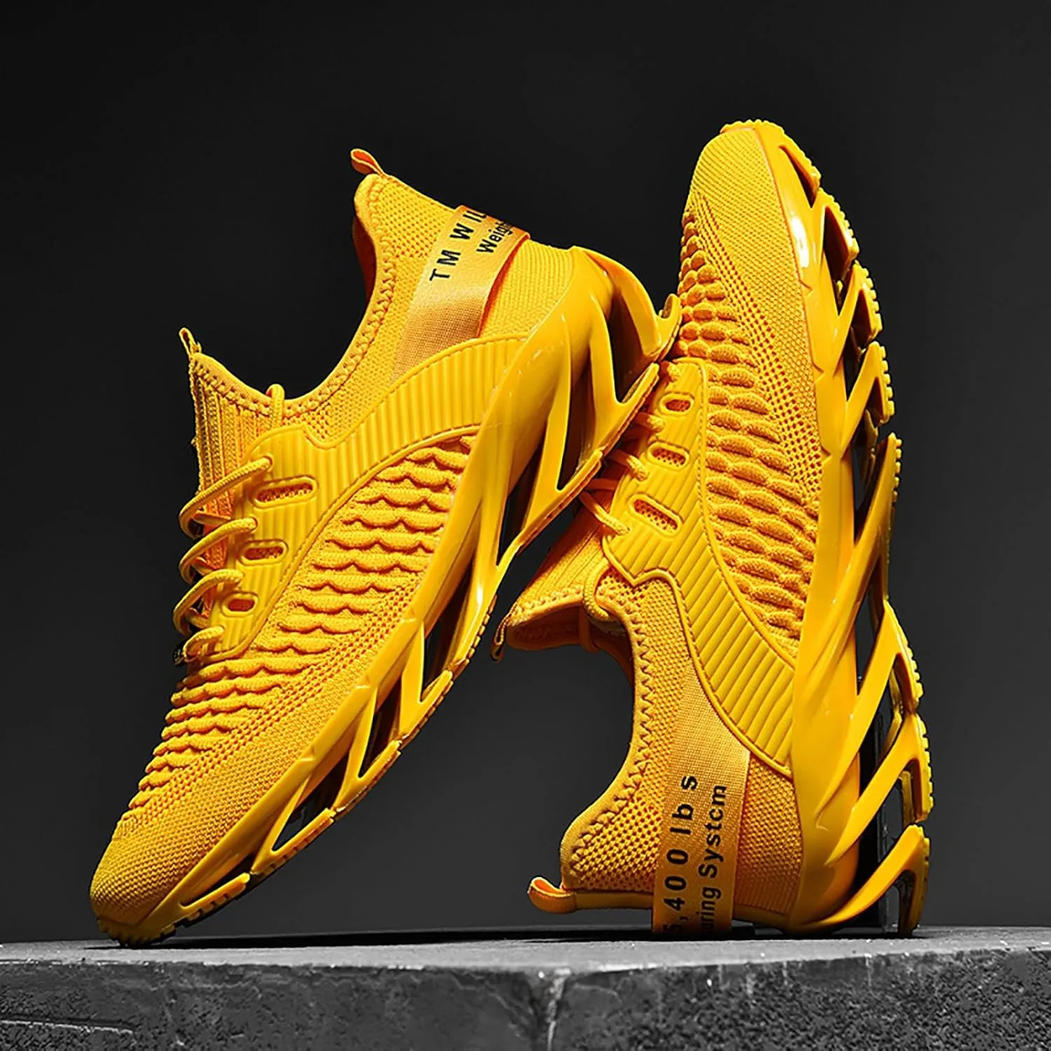 Sneakers Height Boosting Shoes for Men Walking Shoes Comfort Non Slip Breathable Knit Slip On Sneaker Laces for Men