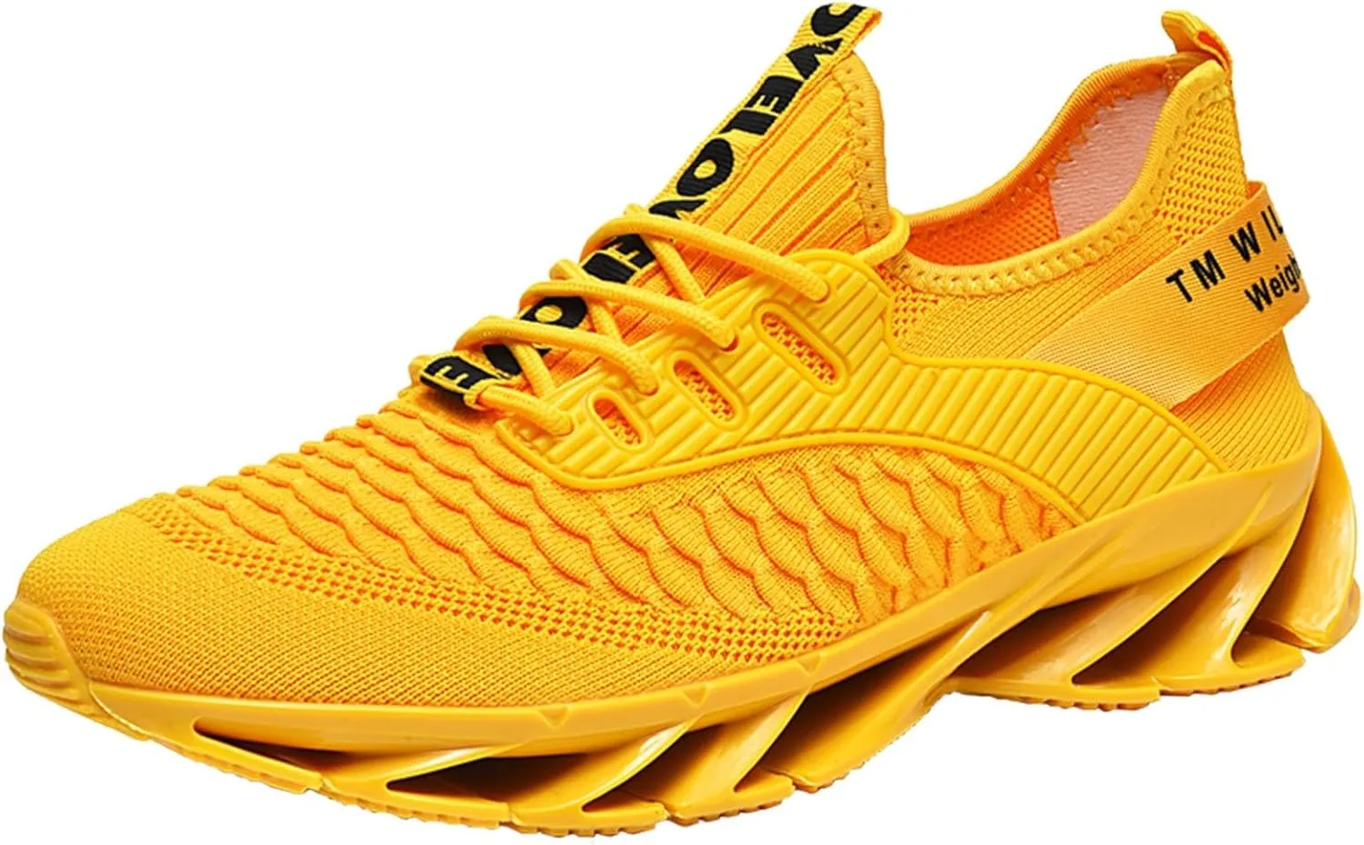 Sneakers Height Boosting Shoes for Men Walking Shoes Comfort Non Slip Breathable Knit Slip On Sneaker Laces for Men
