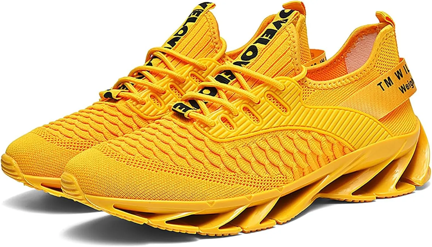 Sneakers Height Boosting Shoes for Men Walking Shoes Comfort Non Slip Breathable Knit Slip On Sneaker Laces for Men