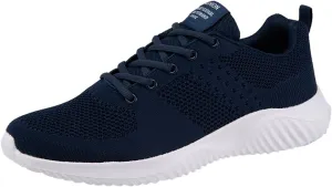 Soft Sport Shoes Bottom Breathable Men Fashion Casual Lace-Up Mesh Men's Sneaker
