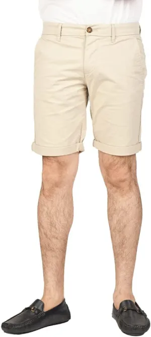 Soroor Slim Fit Chino Mens Shorts, Stylish Men's Shorts with Premium Stretch Cotton, Versatile Smart Casual Men Chino