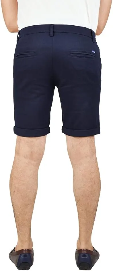 Soroor Slim Fit Chino Mens Shorts, Stylish Men's Shorts with Premium Stretch Cotton, Versatile Smart Casual Men Chino