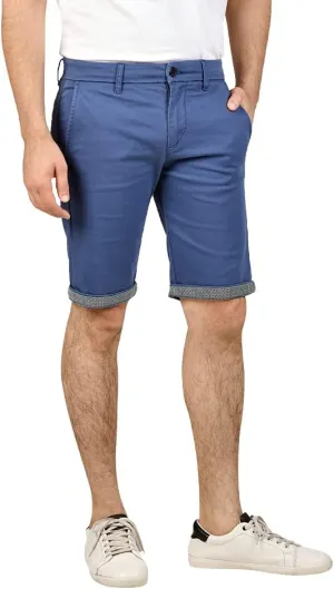 Soroor Slim Fit Chino Mens Shorts, Stylish Men's Shorts with Premium Stretch Cotton, Versatile Smart Casual Men Chino