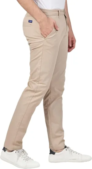 Soroor Slim Fit Chinos Pants Men - Stylish Mens Chinos Pants, Smart Casual Mens Khaki Pants | Stretch Twill Cotton Men Chino