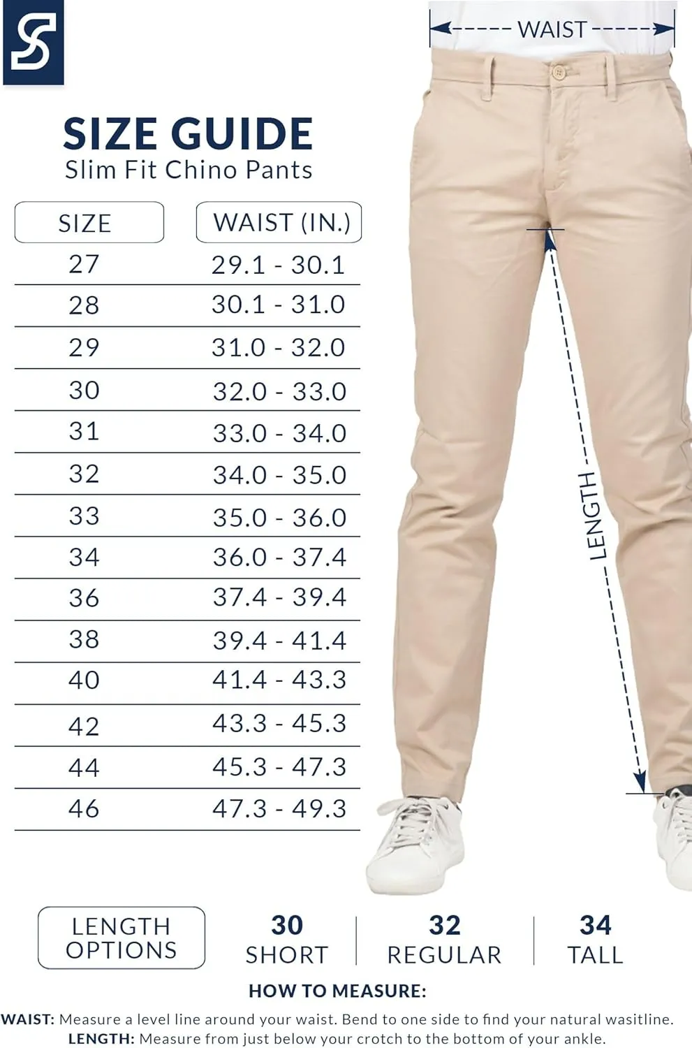 Soroor Slim Fit Chinos Pants Men - Stylish Mens Chinos Pants, Smart Casual Mens Khaki Pants | Stretch Twill Cotton Men Chino