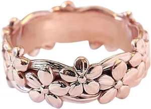 Stainless Steel Rings for Women,Statement Promise Wedding Bands Frosted Pattern Rhinestone Inlaid Ring Jewelry Gift for Her
