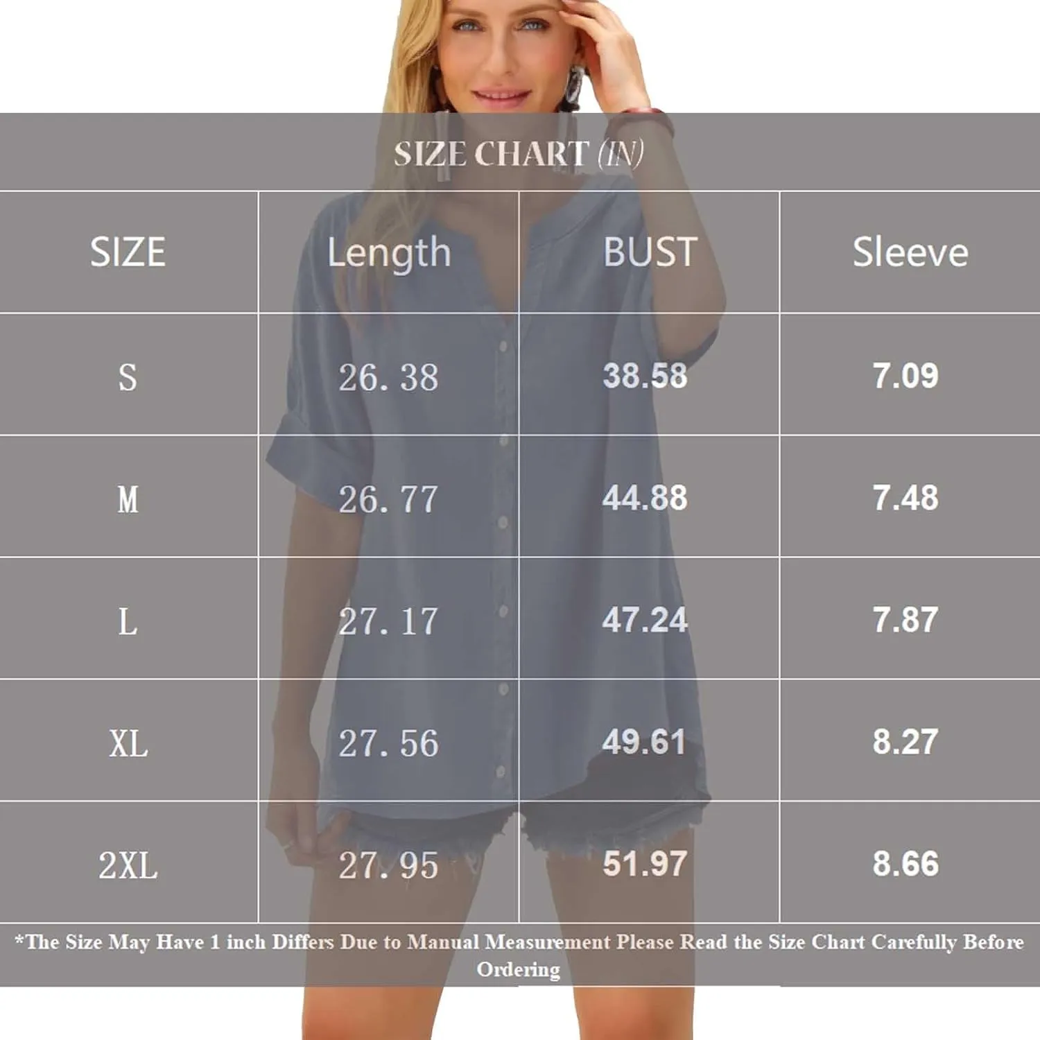 Summer Linen Work Tops for Women Trendy Button Down Plus Size V Neck Boho Clothes Spring Tops for Women 2025 Fashion