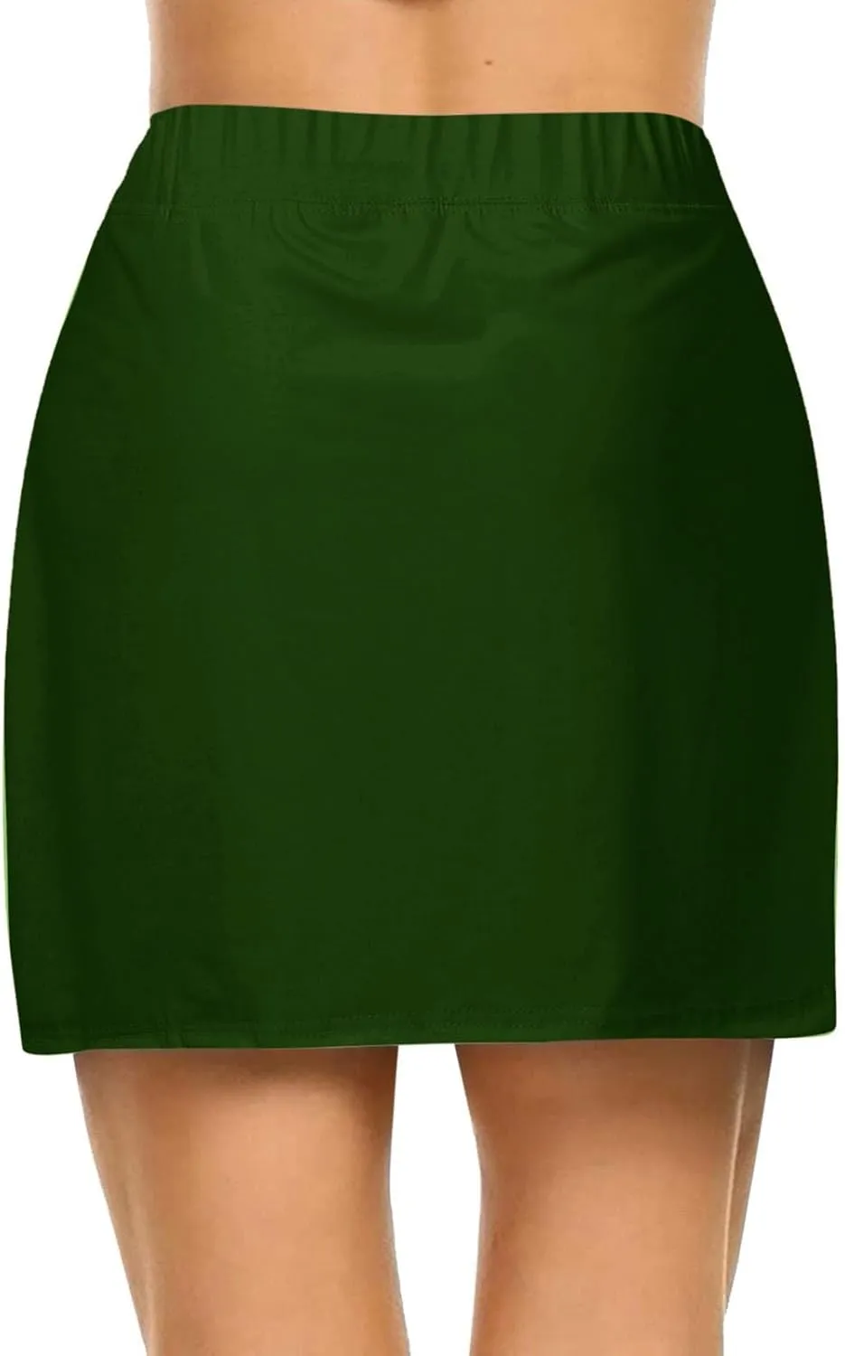 Tennis Mini Skirt for Womens Side Slit Elastic High Waisted Athletic Skorts Lightweight Built in Shorts Skirts for Fitness