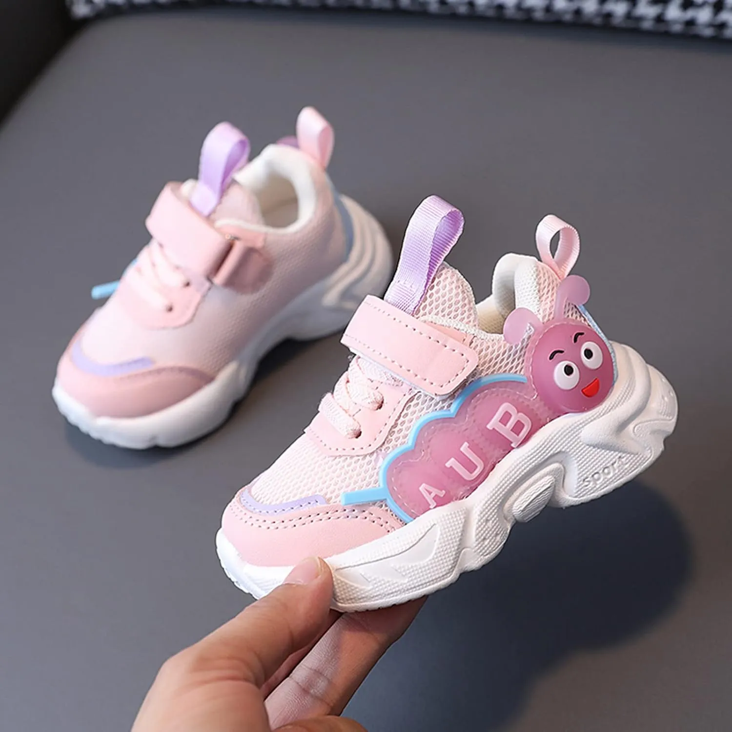 Toddler Boys Sneakers Children Shoes Light Shoes Small White Shoes Light Board Shoes Non Slip Soft Breathable Shoes