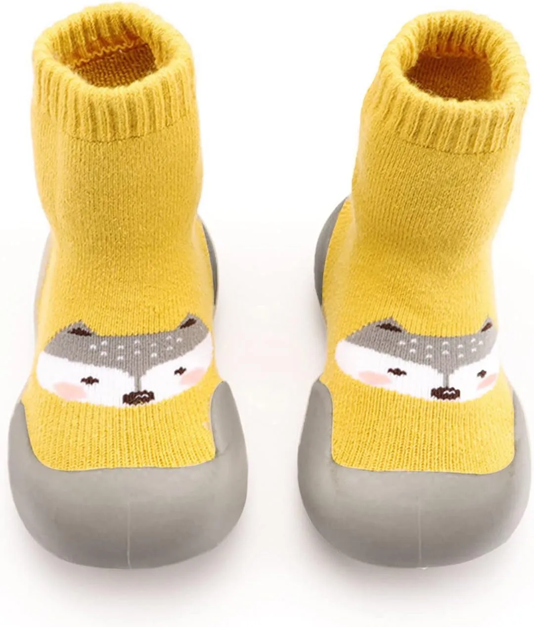 Toddler Girl Shoes,Baby Sock Shoes Boys Girls Indoor Cartoon Soft Elastic Casual First Walkers Shoes 0-4 Years