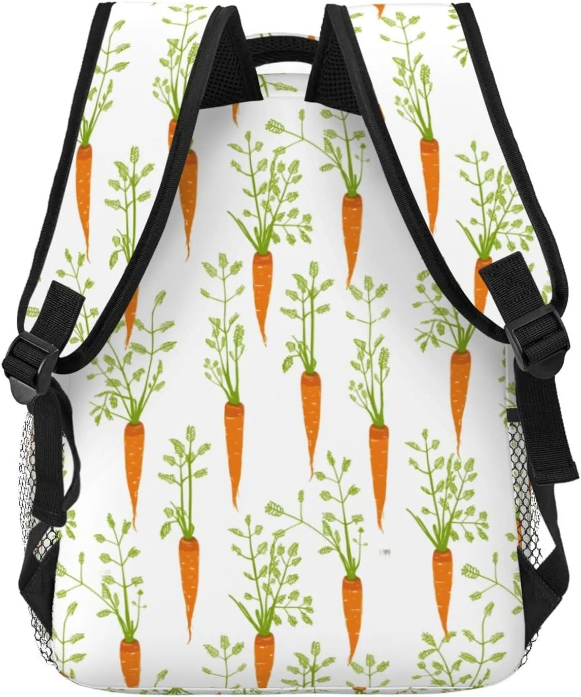 Travel Laptop Backpack for Women Lightweight College Backpack Adjustable Fits 15.6 Inch Laptop Bag Waterproof Computer Bag for Men, Work, Gym - Carrot