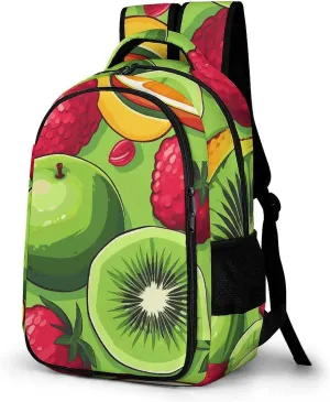 Travel Laptop Backpack Various Fruits Computer Backpacks Heavy Duty Backpack Carry on Backpack Large Capacity Water Resistant Computer Bag