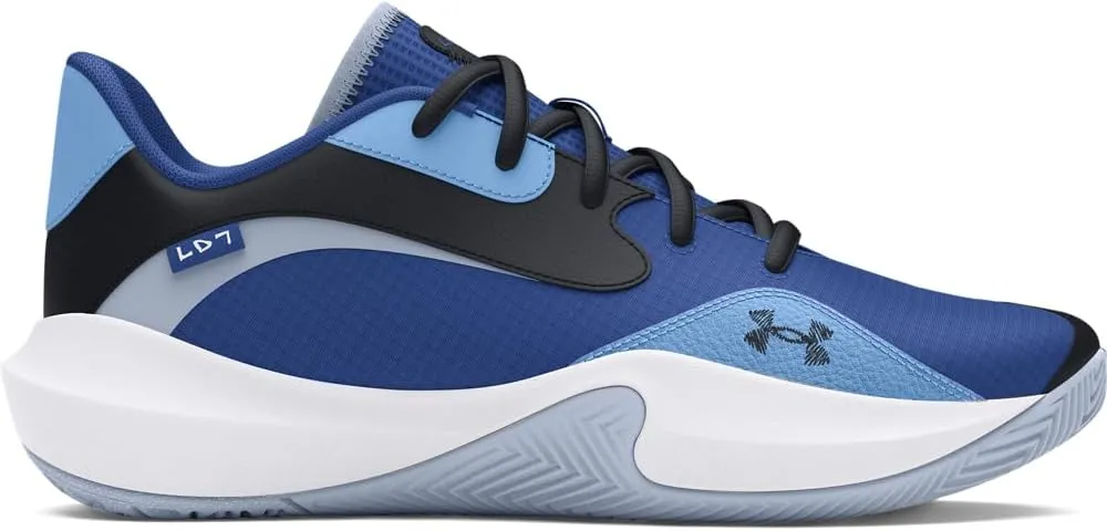 Under Armour Mens Ua Lockdown 7 Low Basketball Trainers Shoes