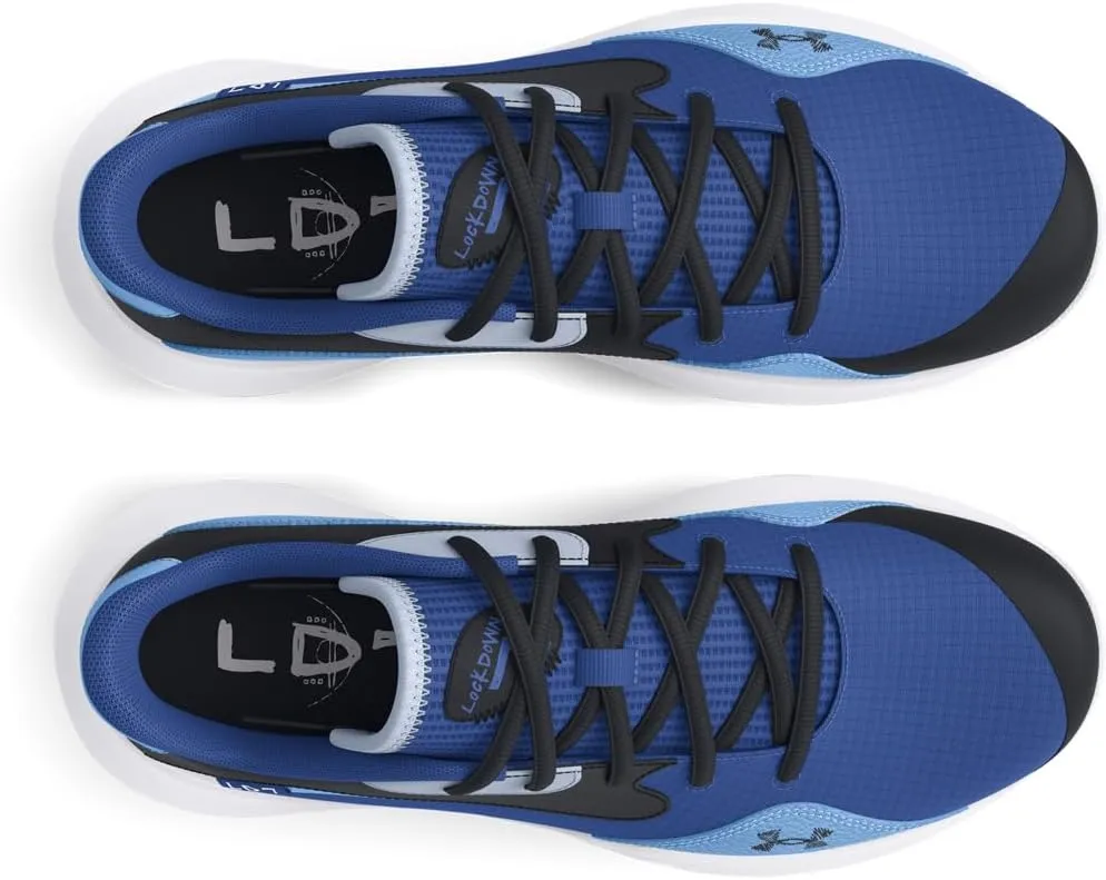 Under Armour Mens Ua Lockdown 7 Low Basketball Trainers Shoes