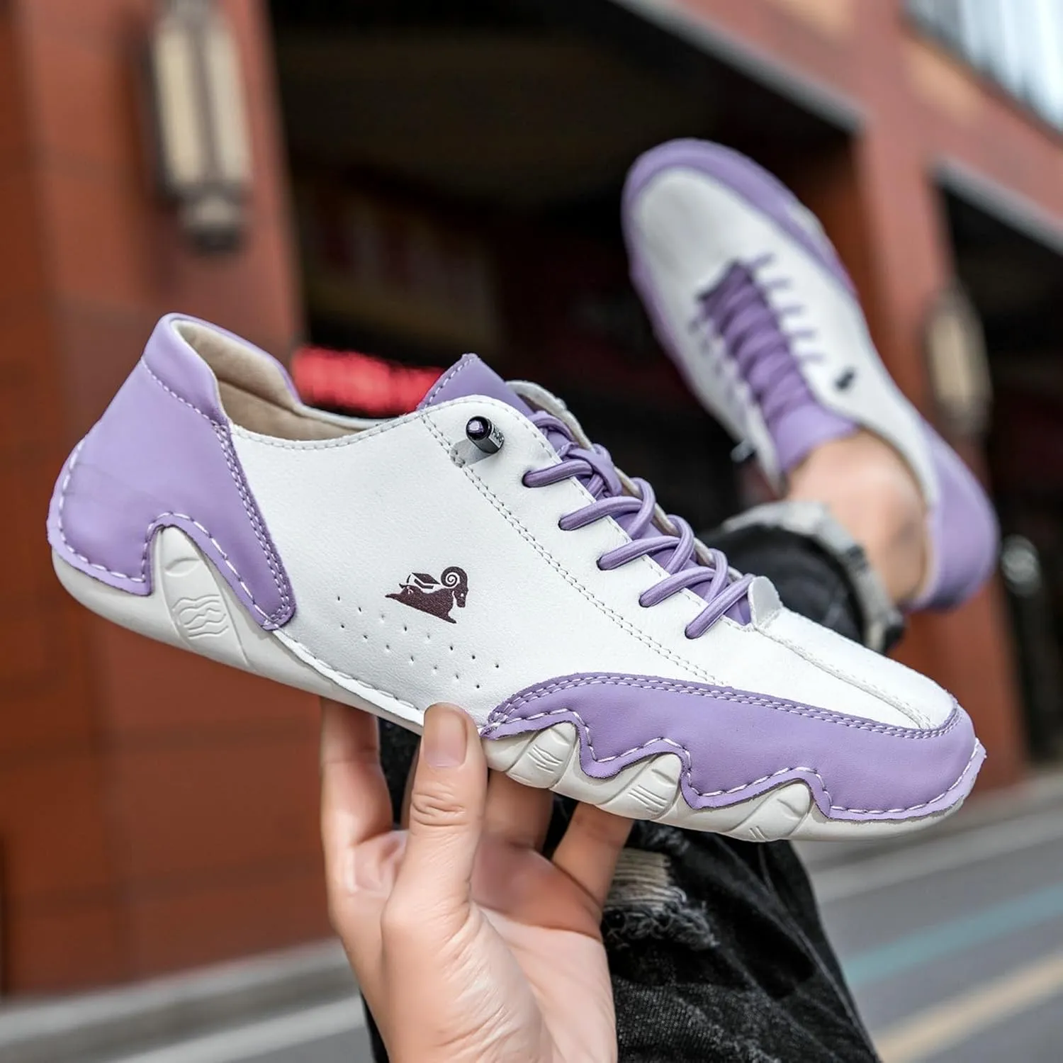 Vogany Shoes Orthopedic Sneakers Women Driving Shoes for Men Chukka Boots Mens Casual Slip Ons Fashion Shoe Comfort Handmade Chukka Dress Walking Running Shoe Lightweight Unisex
