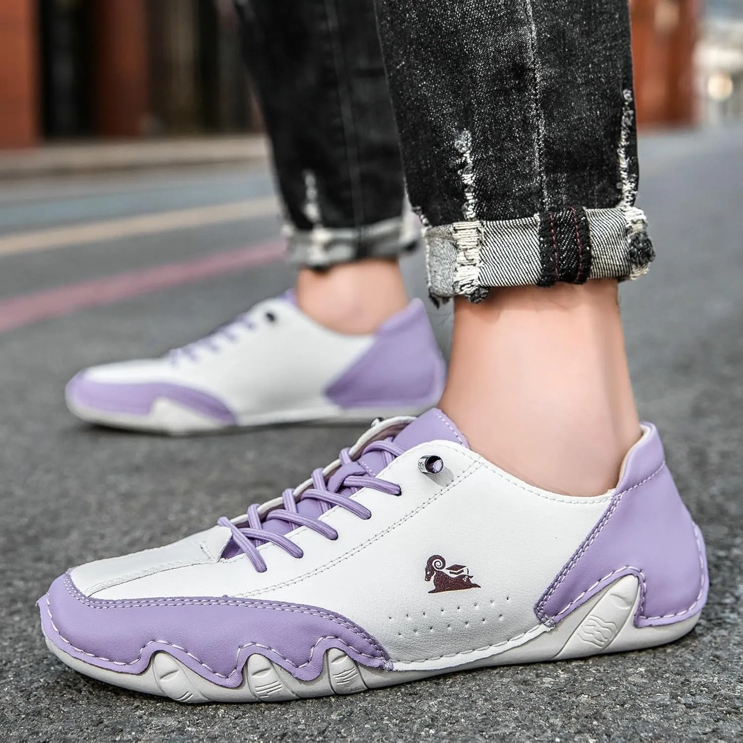 Vogany Shoes Orthopedic Sneakers Women Driving Shoes for Men Chukka Boots Mens Casual Slip Ons Fashion Shoe Comfort Handmade Chukka Dress Walking Running Shoe Lightweight Unisex