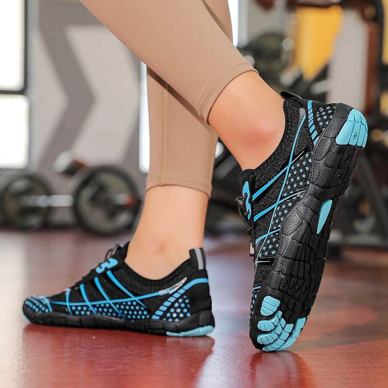 Water Shoes for Men Wide Width Waterproof Barefoot Shoes Summer Outdoor Swim Fishing Hiking Diving Surf Walking Pool Shoes