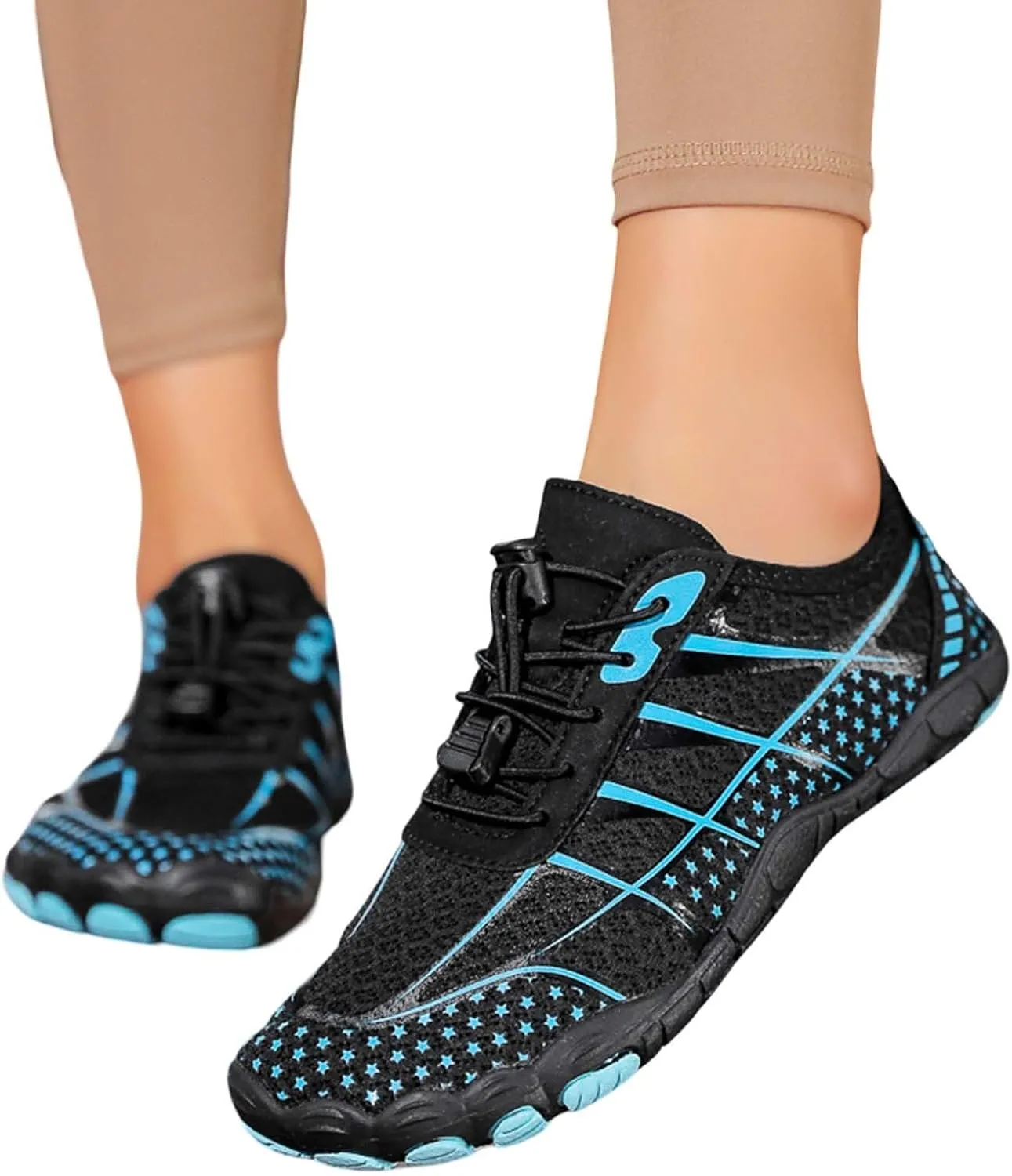 Water Shoes for Men Wide Width Waterproof Barefoot Shoes Summer Outdoor Swim Fishing Hiking Diving Surf Walking Pool Shoes