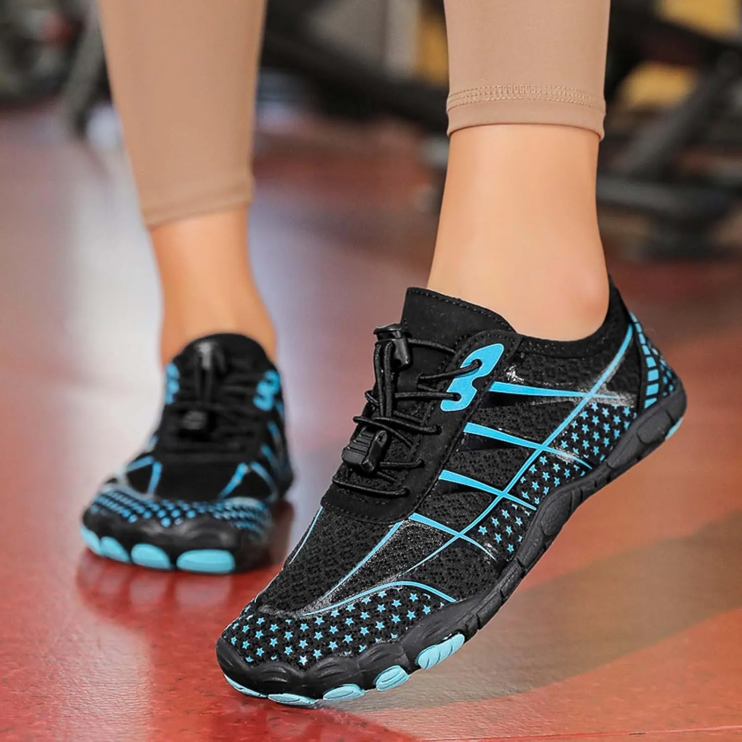 Water Shoes for Men Wide Width Waterproof Barefoot Shoes Summer Outdoor Swim Fishing Hiking Diving Surf Walking Pool Shoes