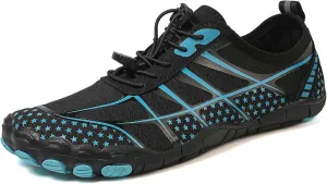 Water Shoes for Men Wide Width Waterproof Barefoot Shoes Summer Outdoor Swim Fishing Hiking Diving Surf Walking Pool Shoes