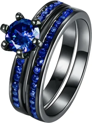 Wedding Engagement Rings Sets for Women,925 Sterling Silver Cubic Zirconia Promise Ring Anniversary Christmas Jewelry Gifts
