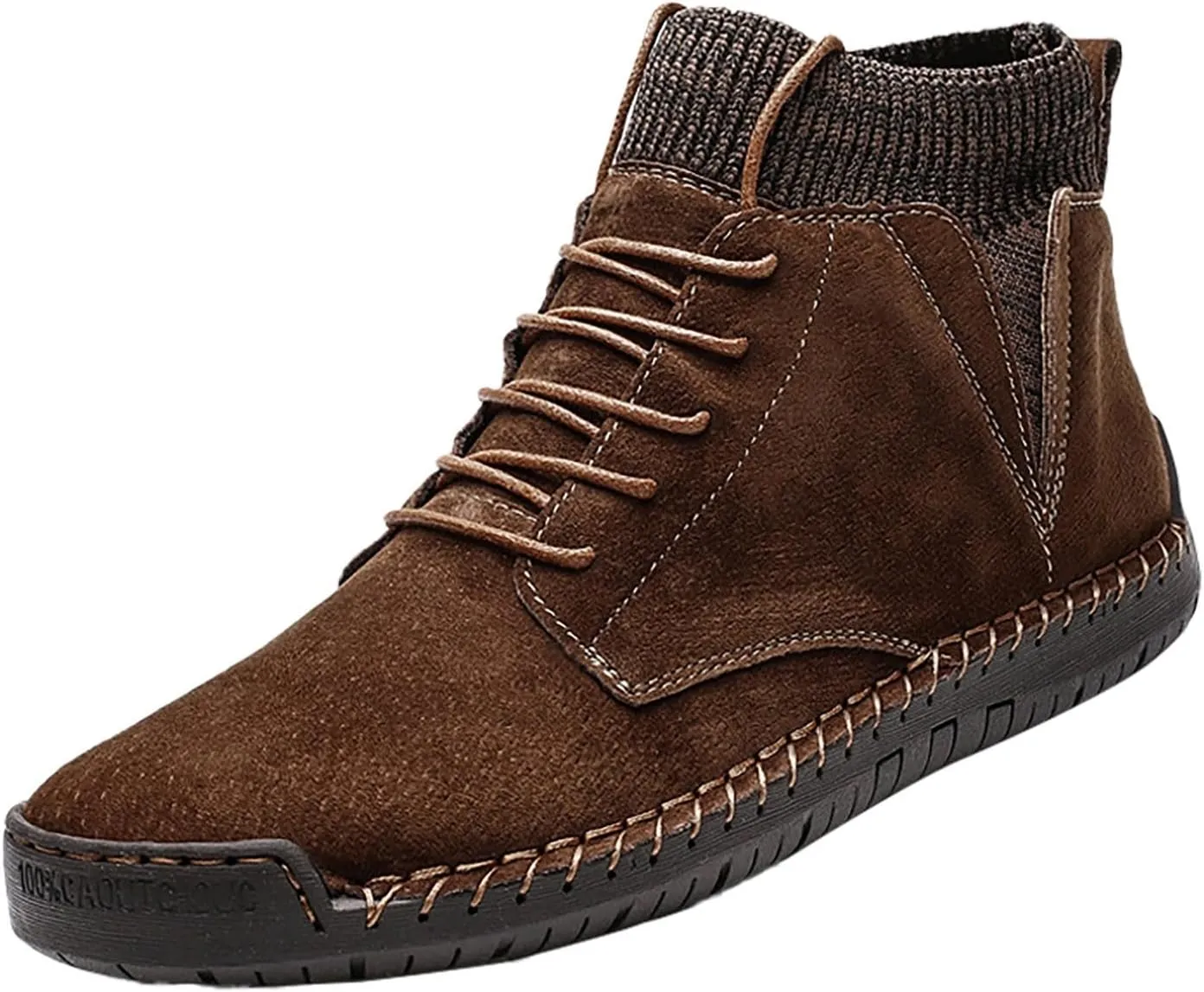 Winter Padded Men's British Large Size Casual Suede Handmade Foreign Trade Sport Mens Casual Fashion Breathable Sneaker