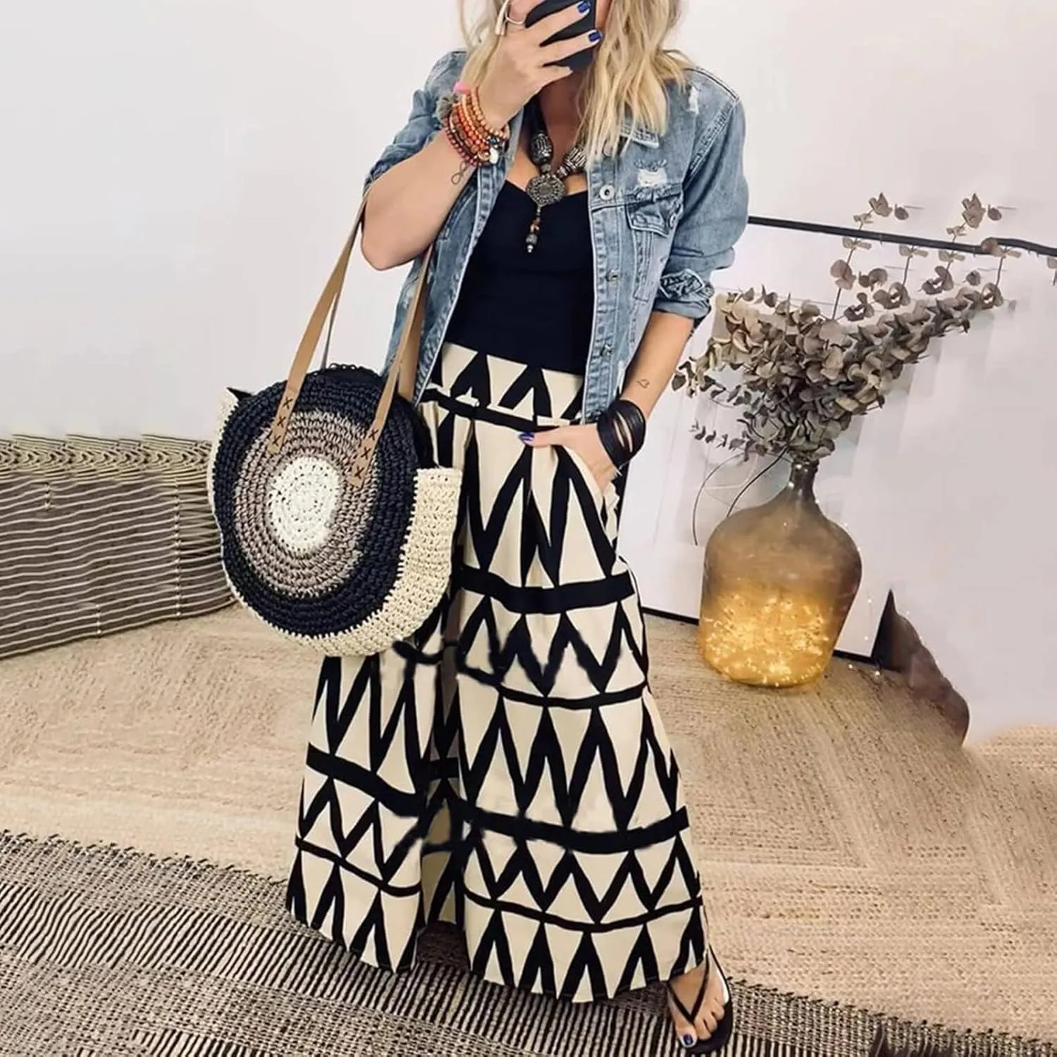 Women Midi Skirt A Line Skirt Women's Elegant High Waist Skirt Tie Front Pleated Maxi Skirts WomenS Skirts